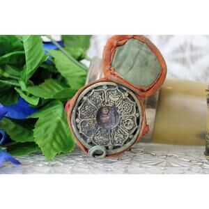 Tibetan Gau Traveling Buddist Prayer Box
